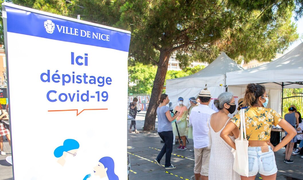 test dépistage covid nice