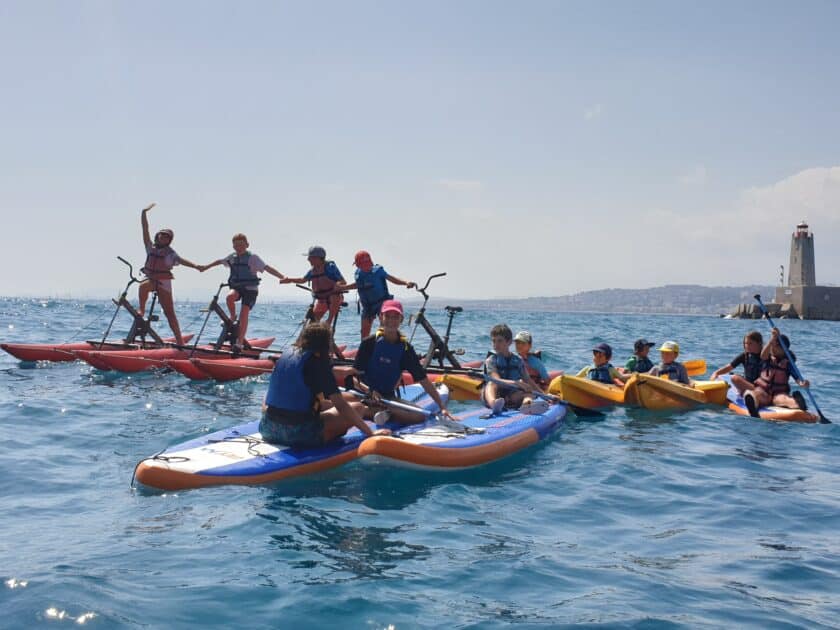 nice activités nautiques enfants