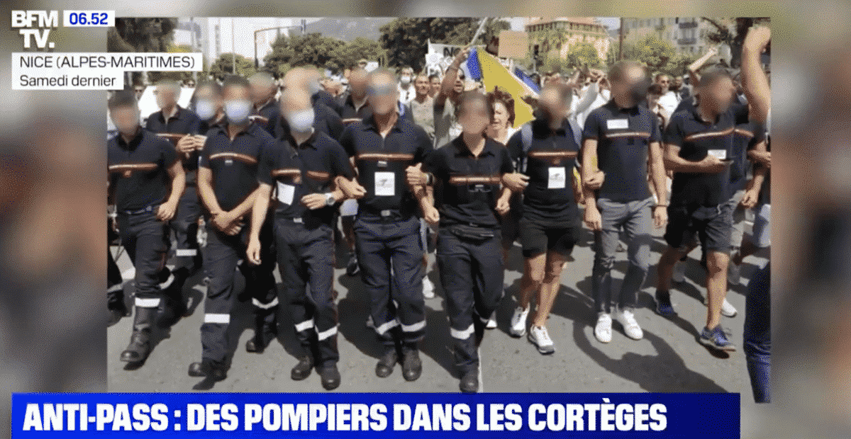 pompiers pass sanitaire nice