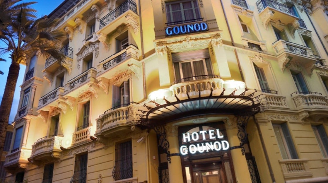 hôtel gounod nice côte d'azur