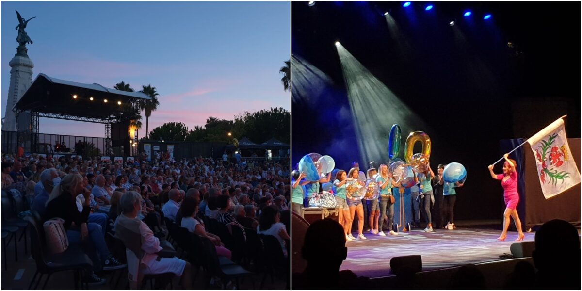 REPORTAGE. 10 ans des « Plages du Rire » à Nice : le clou du spectacle avec Mado la Niçoise ! plages du rire mado la niçoise