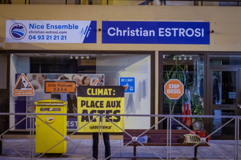 greenpeace nice estrosi