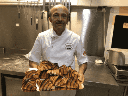 croissants à la lavande du boulanger Frédéric Roy