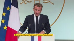 emmanuel macron pardon harkis