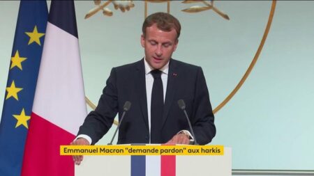 emmanuel macron pardon harkis