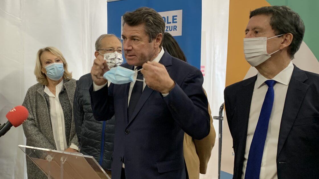 covid-19 troisième dose Nice Estrosi