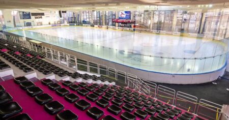 La patinoire Jean Bouin à Nice