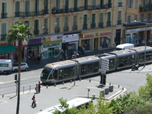 nice centre tramway