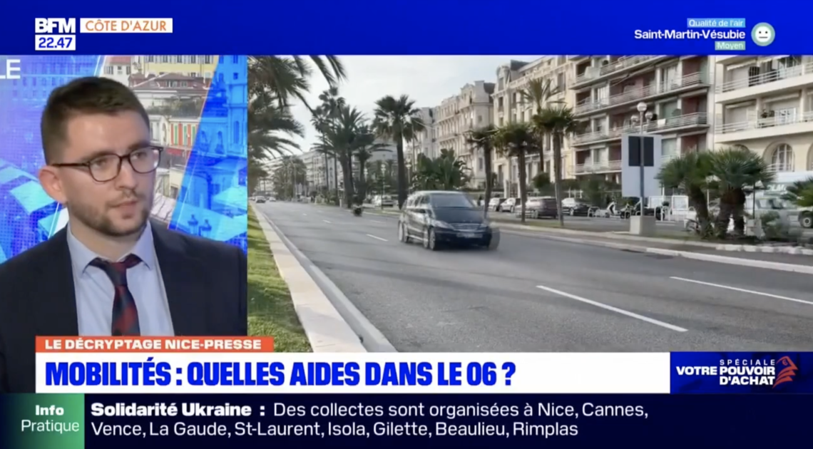 aides mobilité métropole nice