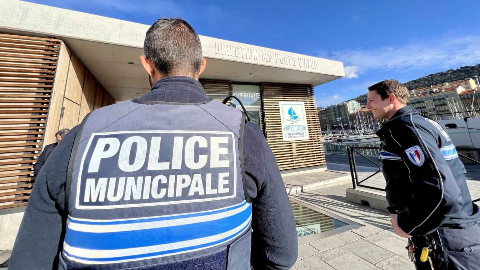 Nice : on vous fait découvrir le poste de police qui va ouvrir au Port Nice Police municipale Port