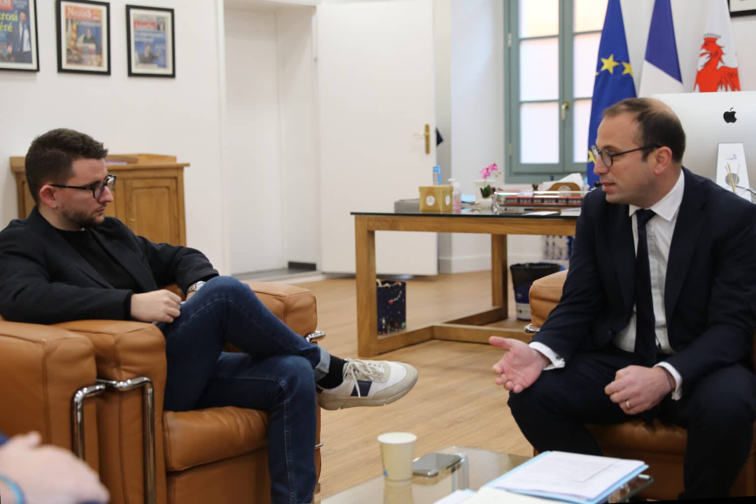 1/3. Anthony Borré : « à Nice, j’entends le sentiment d’insécurité, mais je ne le partage pas du tout » Anthony Borré