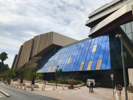Nice France Acropolis Palais des Congrès et Expositions extérieur