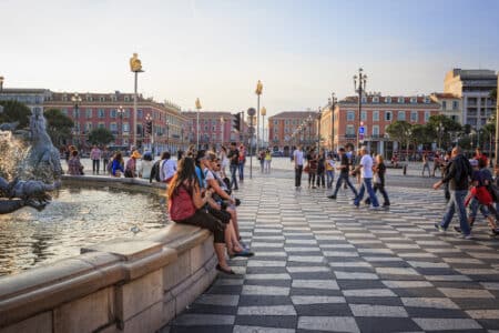 Population Nice Alpes-Maritimes Place Masséna