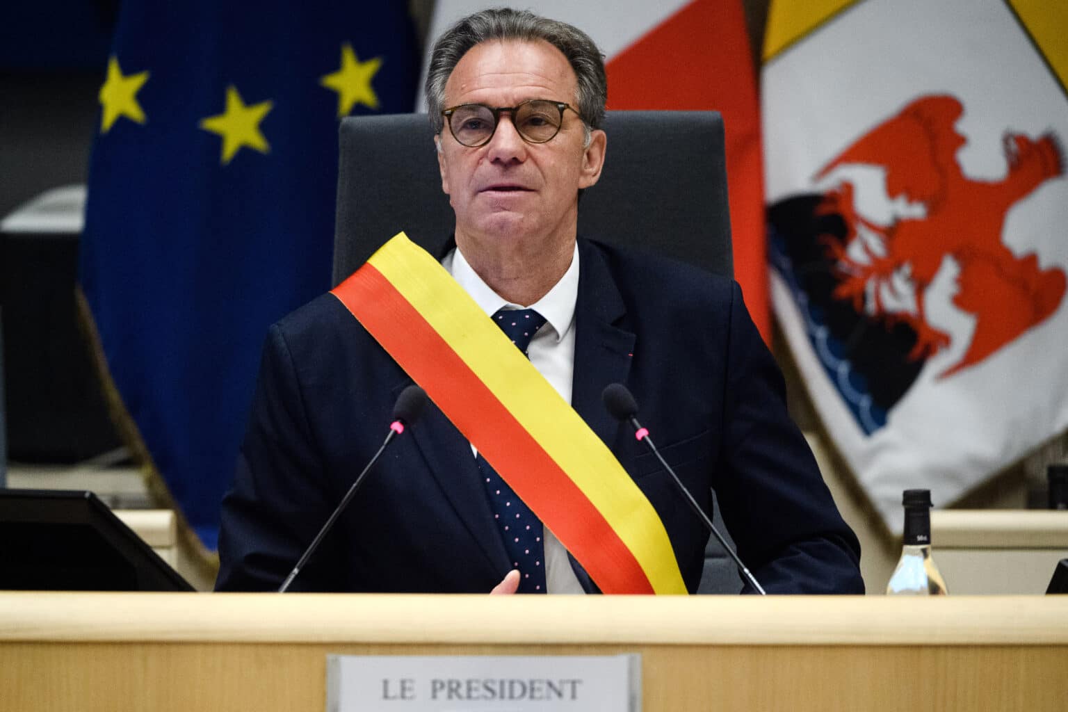 Provence-Alpes-Côte d’Azur : la Région Sud abaisse sa « taxe transports » sur les entreprises quelques mois après son lancement Renaud Muselier Région Sud