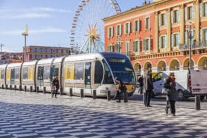 Nice tramway masséna