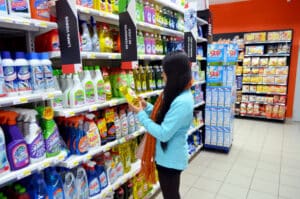 consommation courses inflation supermarché