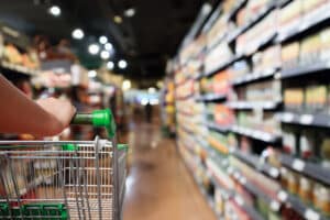 inflation consommation courses supermarché