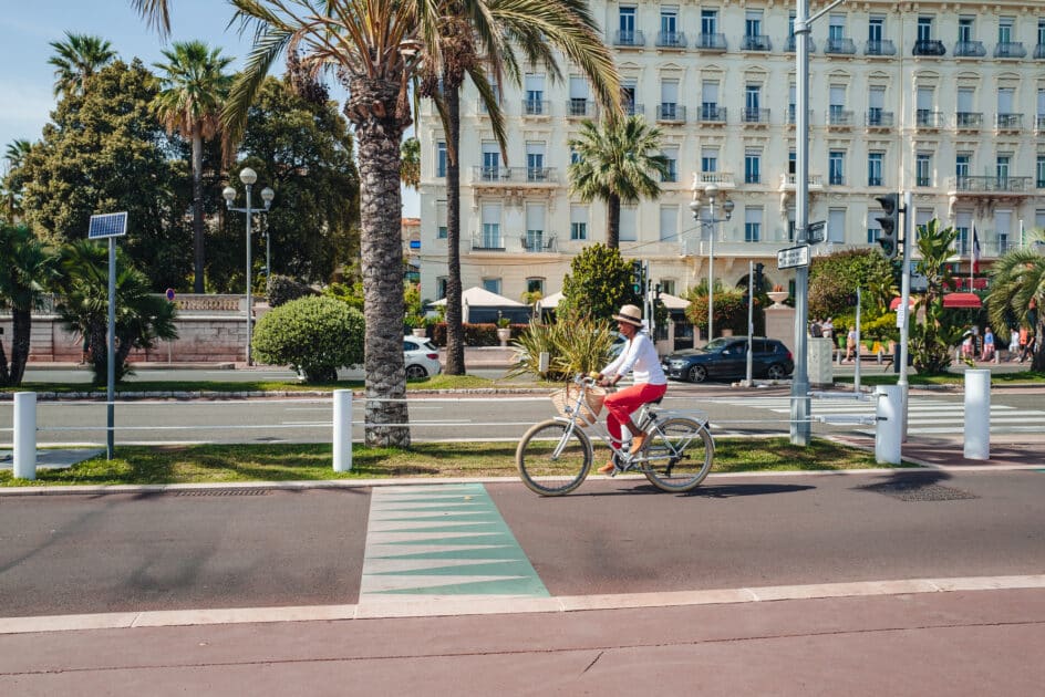 Nice vélo piste cyclable