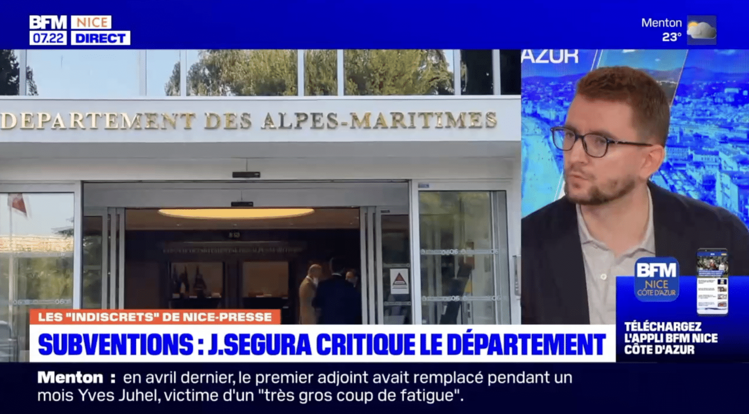 BFM Nice-Presse Clément Avarguès