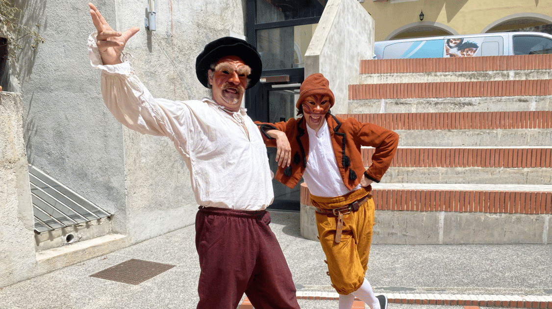 Nice : la Commedia dell’arte s’installe dans notre cité tout le week-end Capture decran 2023 06 29 a 17.44.43