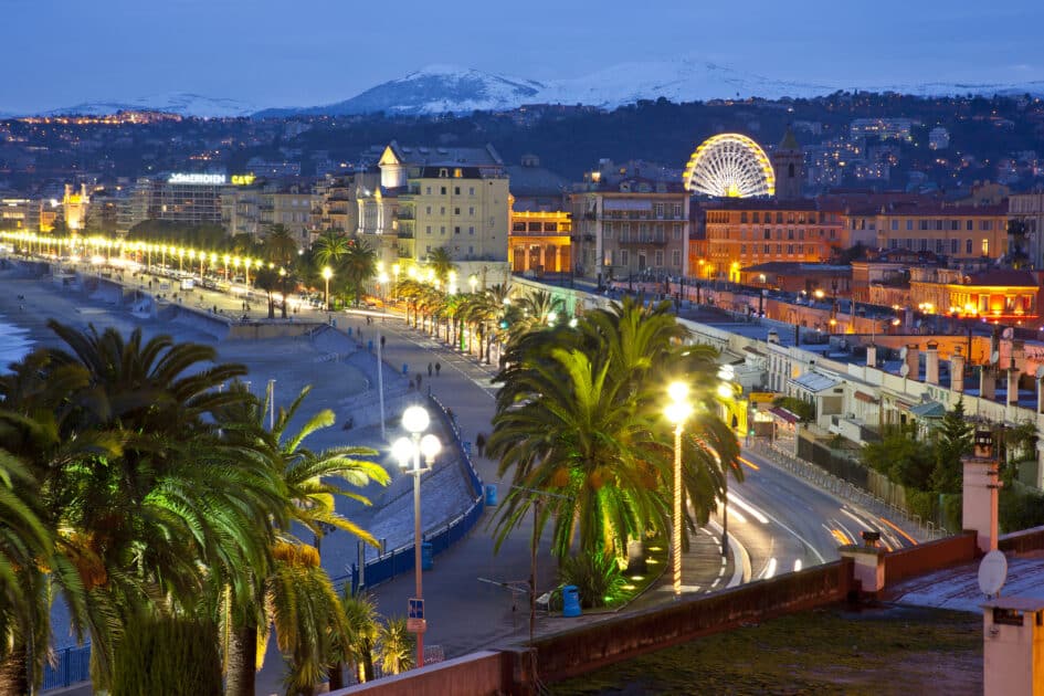 Nice quai états-unis