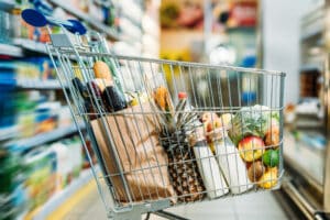 supermarché courses consommation inflation