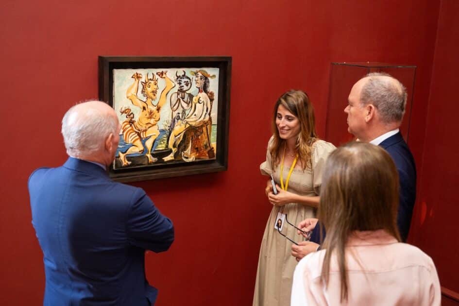 exposition pablo picasso prince albert ii monaco