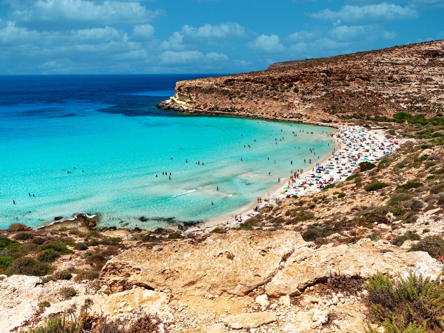 plage lapin sicile