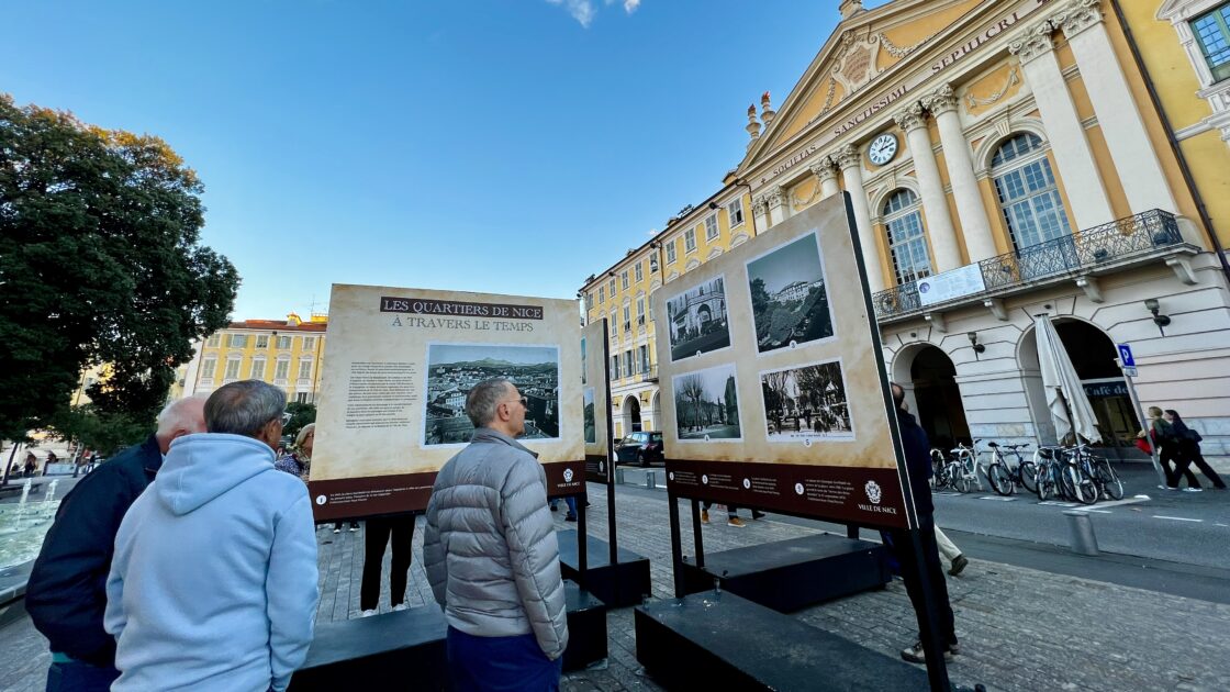 Nouvelle expo gratuite place Garibaldi : les quartiers de Nice-Historique dans le rétro IMG 9698