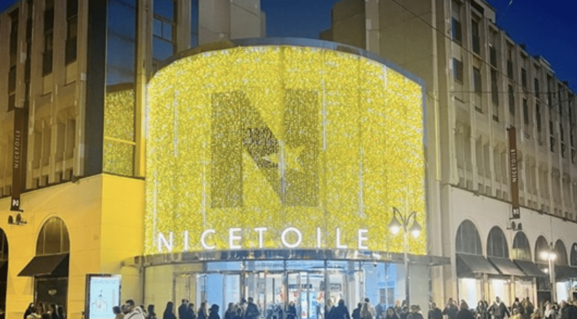 Noël à Nice : quelles animations au centre commercial Nicetoile ? Capture decran 2023 12 13 a 14.03.12