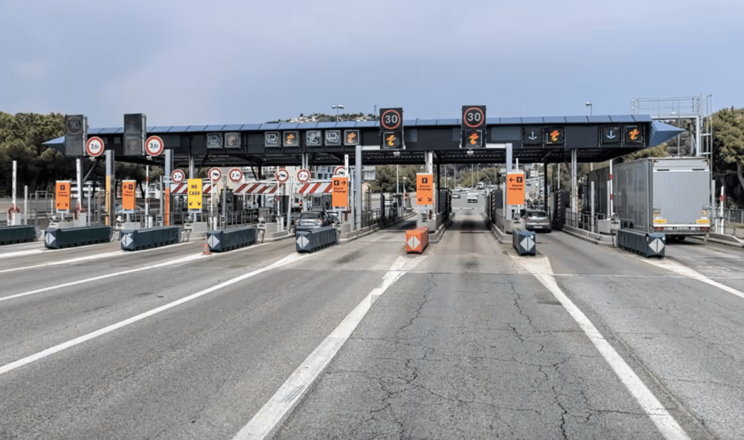 péage saint-isidore nice