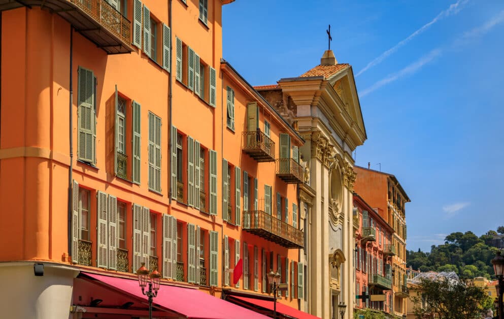 Vieux Nice immeuble immobilier