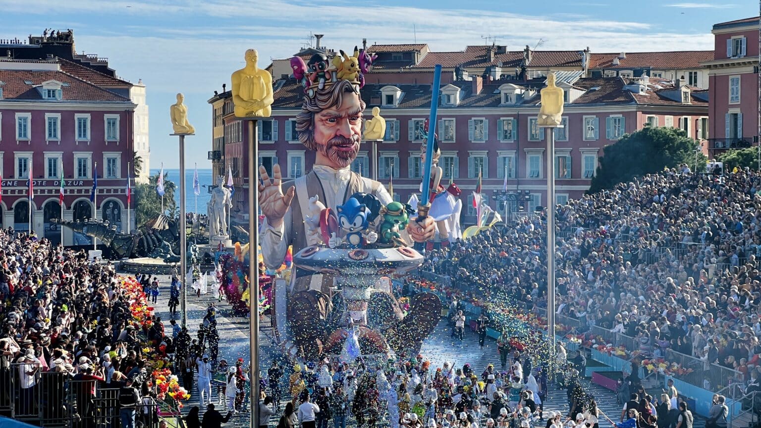 Revivez la cérémonie d’ouverture du Carnaval de Nice avec les 15 photos de nos journalistes carnaval de Nice