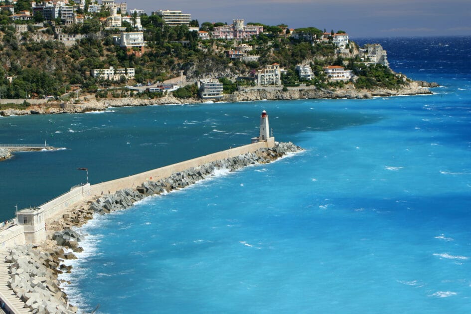 digue port Nice
