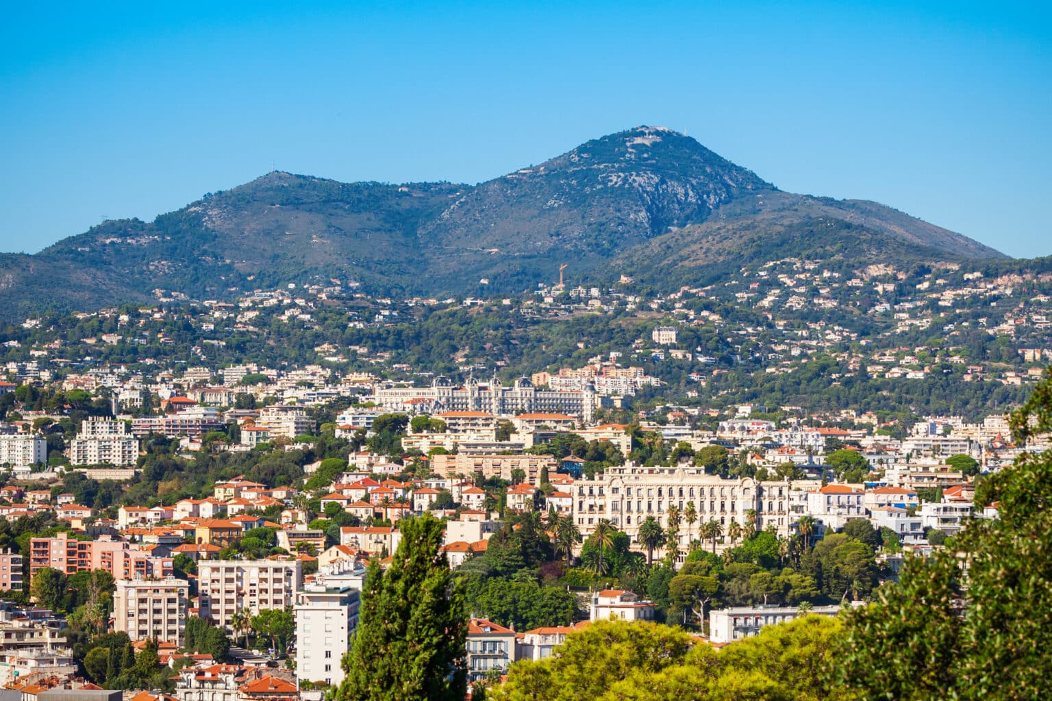 Qualité de l’air sur la Côte d’Azur : il y a du mieux ! nice vue aérienne