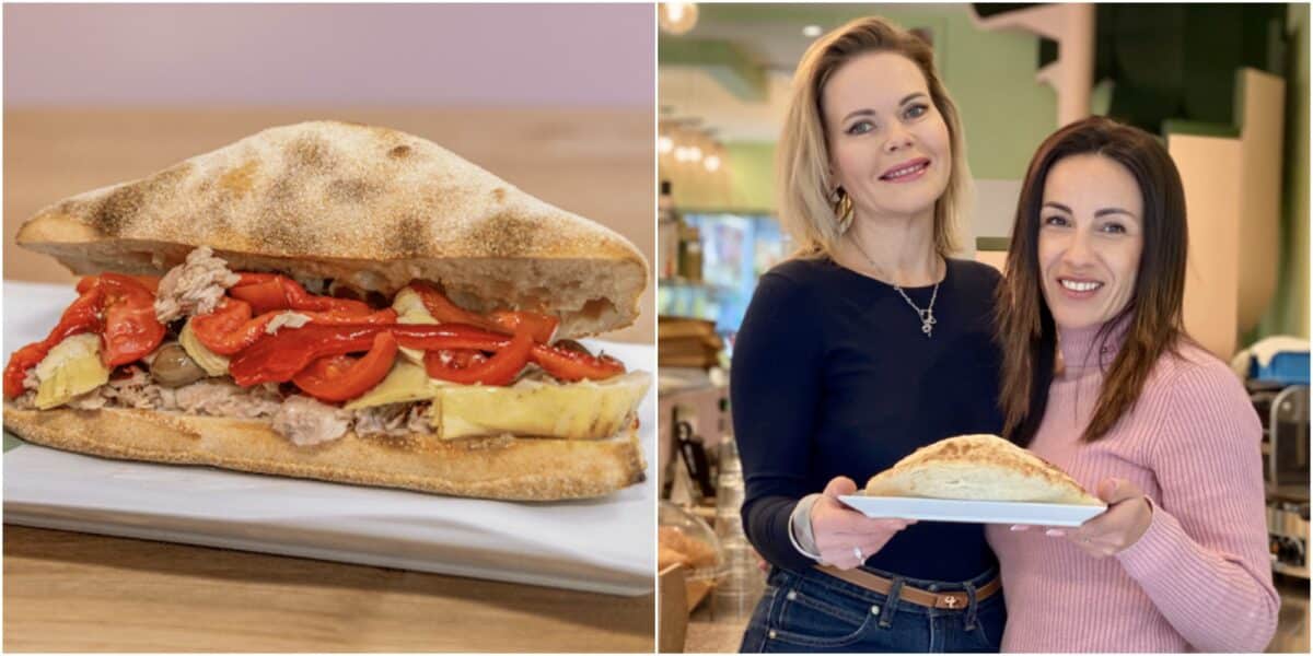 Nice : pizza ou sandwich ? Ce concept garde le meilleur des deux, sur la Promenade des Anglais sandwich pizza