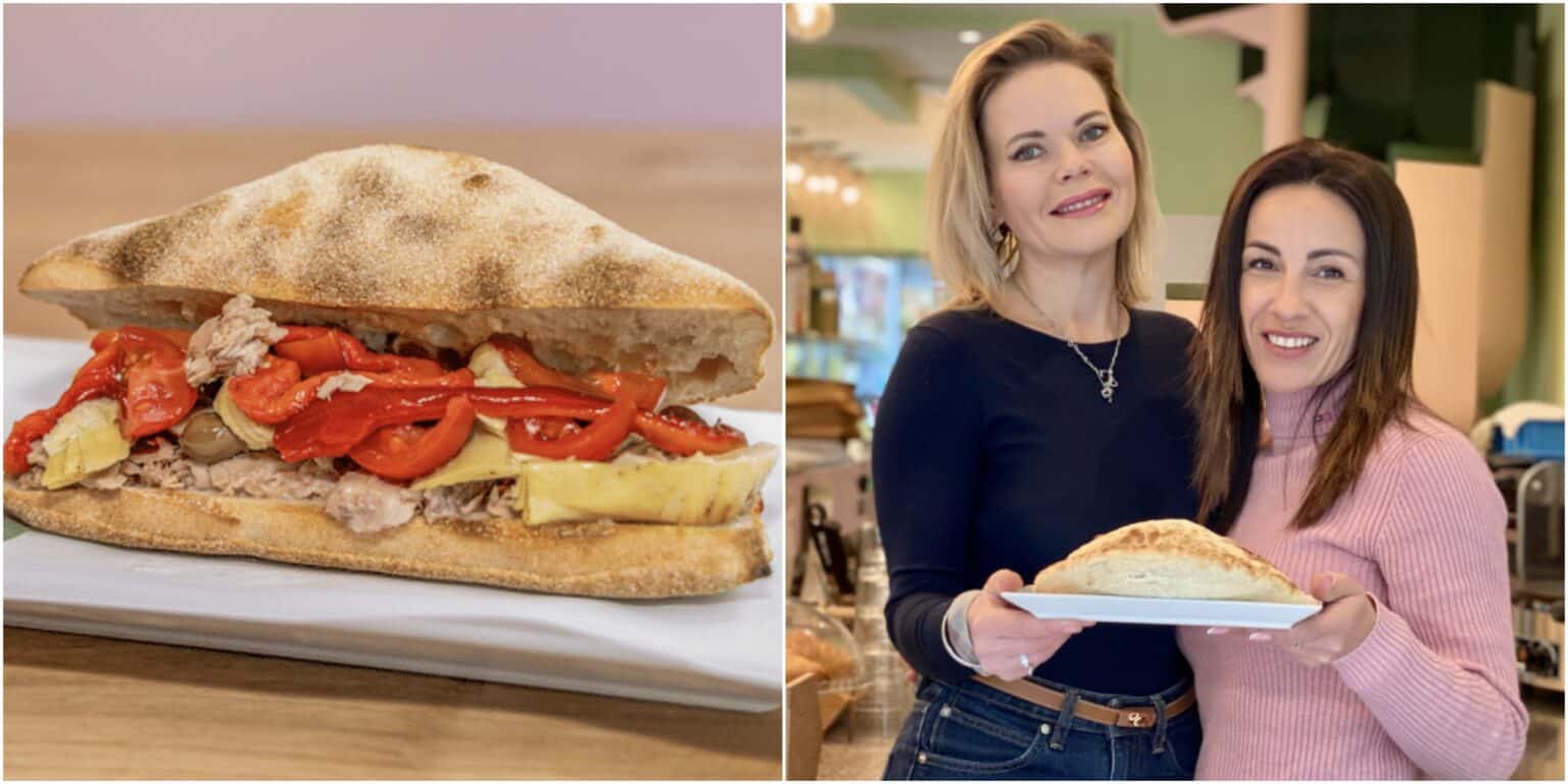 sandwich pizza