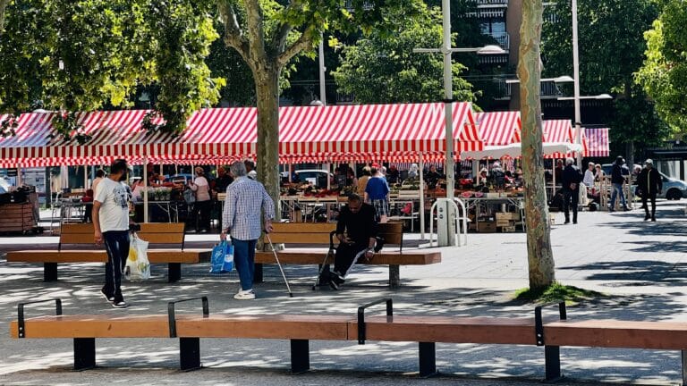 Nice-Saint Roch : “il faut redynamiser le marché…” marché saint roch nice