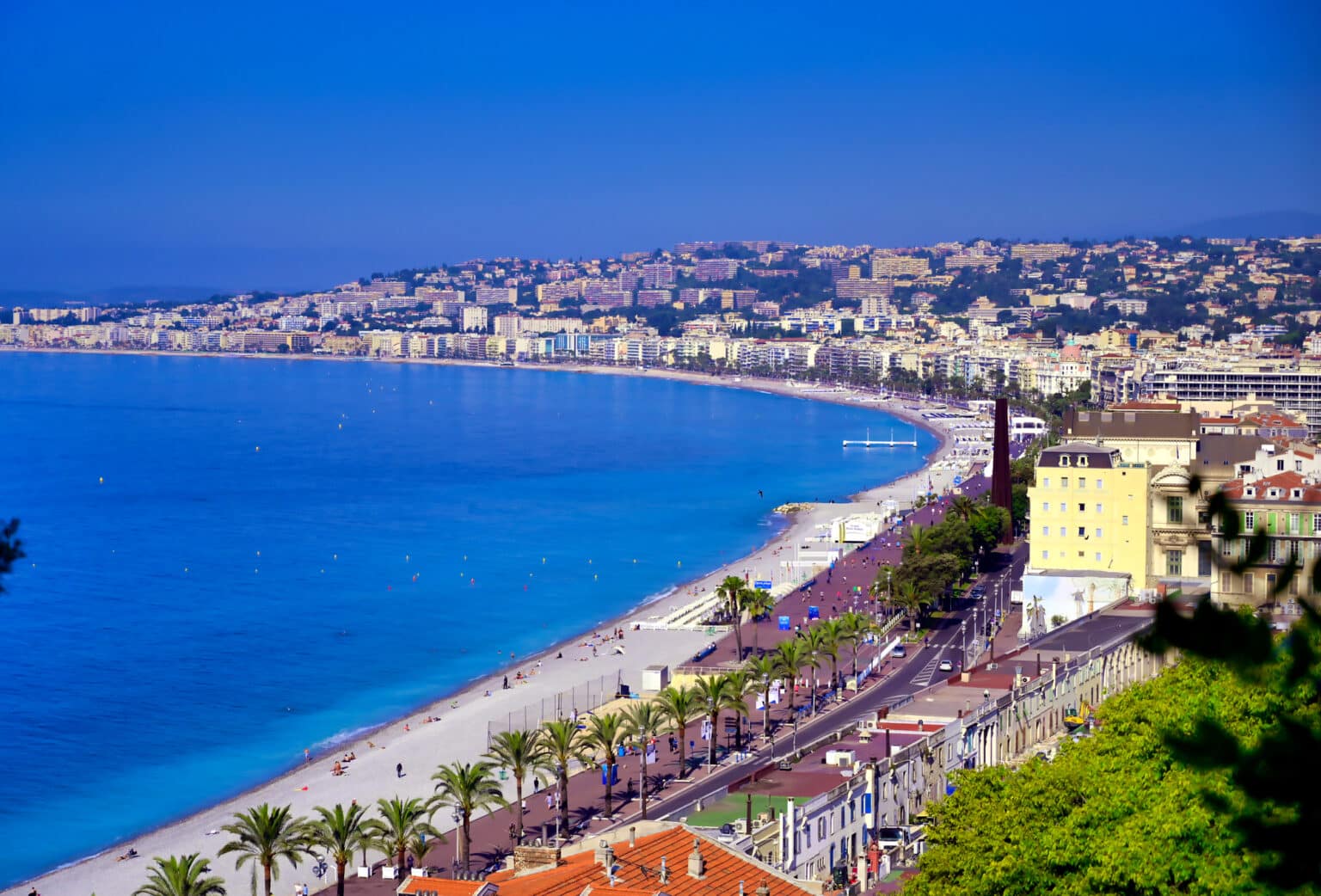 Nice et Côte d’Azur : des plages prestigieuses parmi les pires spots de baignades en France Nice littoral plages Promenade des Anglais