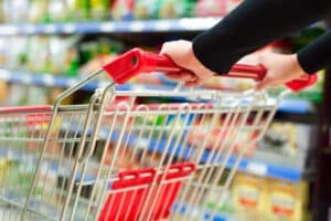 inflation consommation courses supermarché