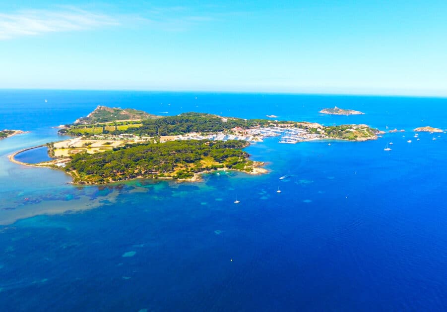 Ile Embiez var cote dazur