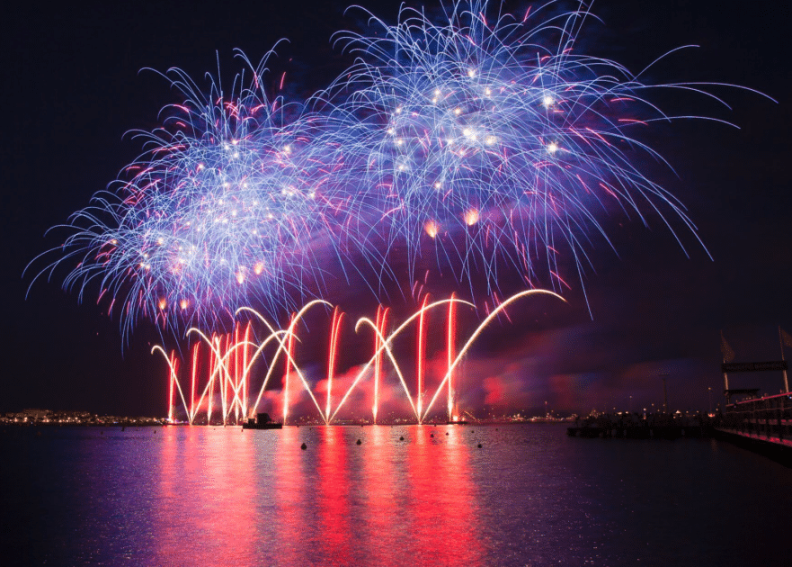 feux dartifice cannes 2024 2