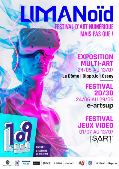 Ateliers, festivals... À Nice, le pôle de cultures contemporaines 109 en fête tout l'été 8 umanoid 2024 visuel couv 05 vecto rvb 2 page 0001