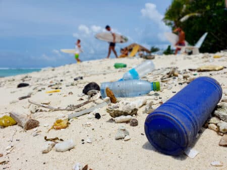 pollution plages déchets