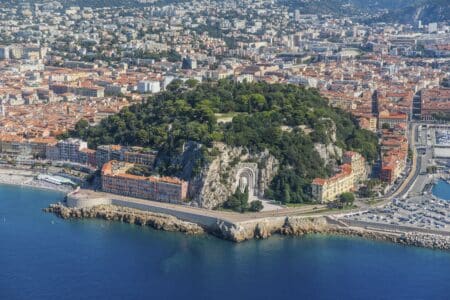 vue aérienne nice