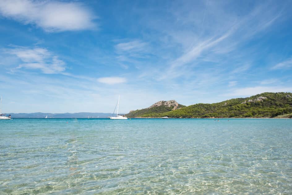 Plage Notre-Dame, île de Porquerolles