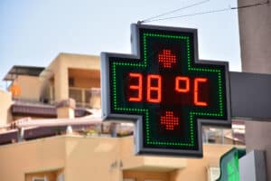 pharmacie canicule température météo