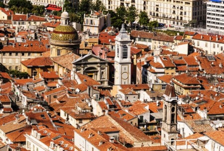 Nice vue aérienne