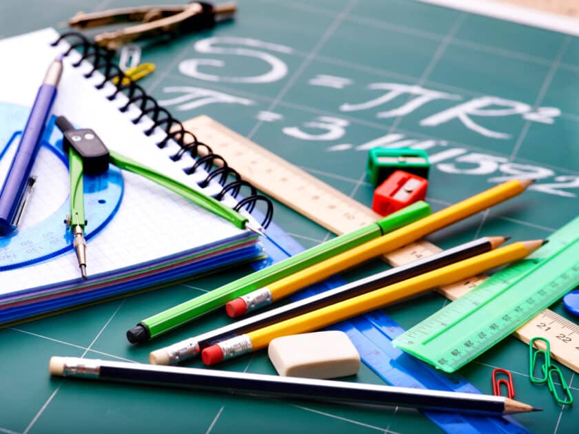 fournitures scolaires