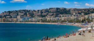 nice plage littoral